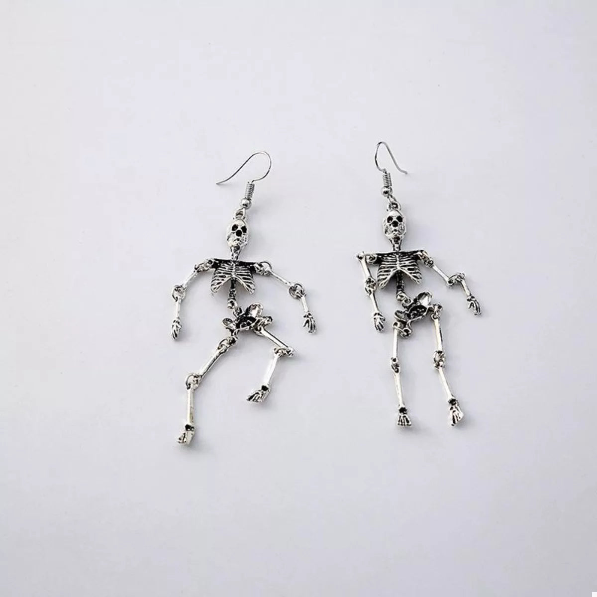 Halloween Skeleton Dangle Earrings 