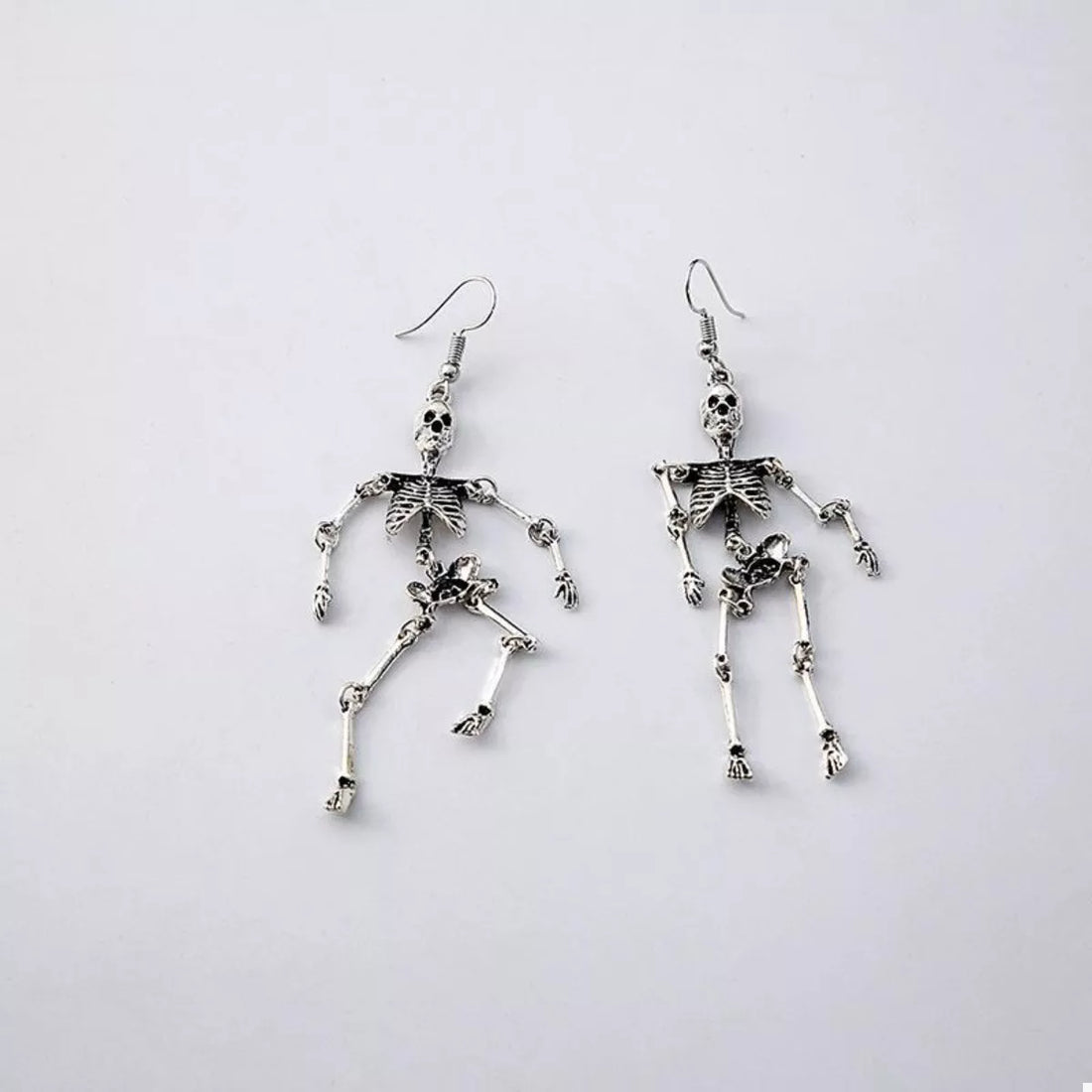 Halloween Skeleton Dangle Earrings 