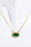 Copper 14K Gold-Plated Pendant Necklace 