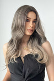 13*1" Full-Machine Wigs Synthetic Long Straight 24" 