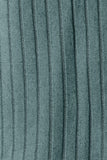 Basic Bae Full Size Ribbed Round Neck Long Sleeve Slit Top 