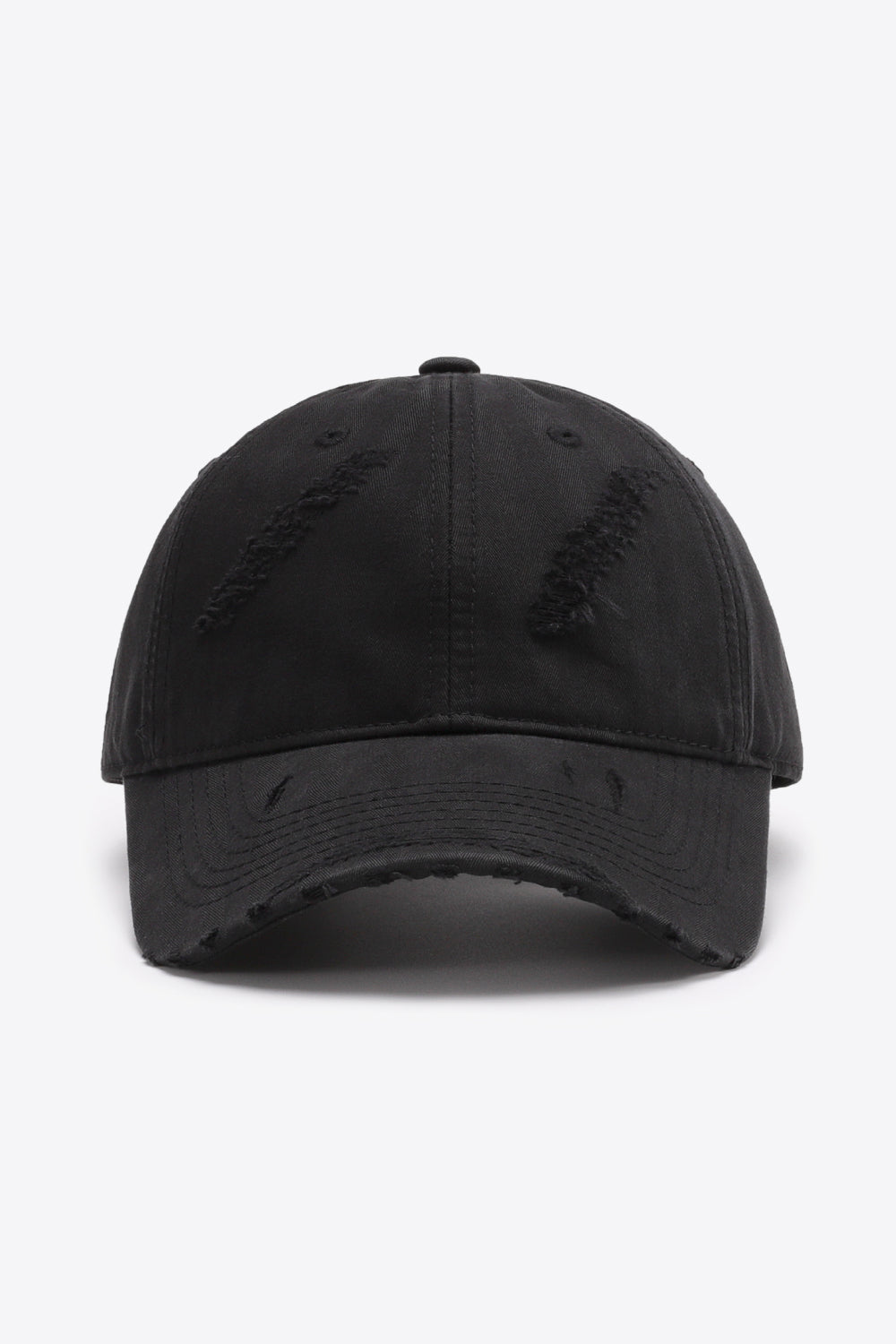 Distressed Adjustable Baseball Cap 