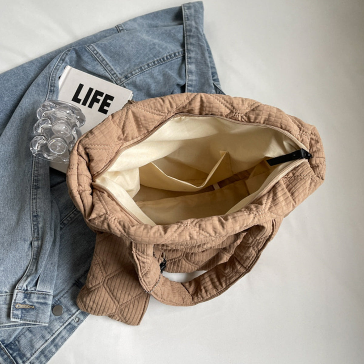 Polyester Medium Tote Bag 