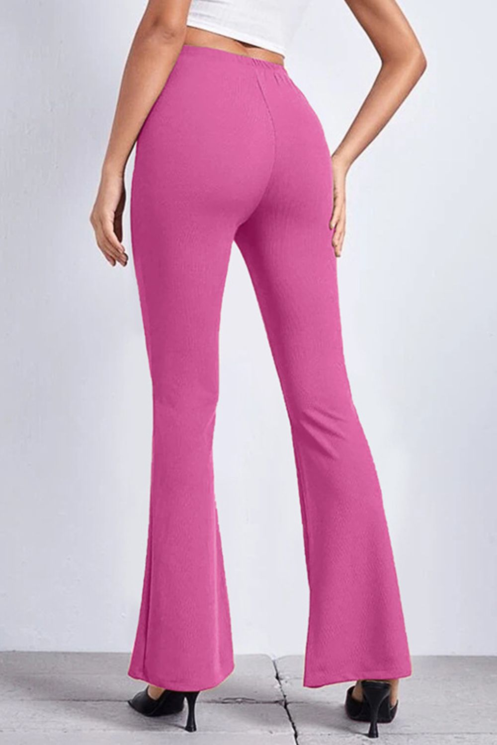 High Rise Flare Pants 
