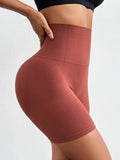Seamless High Waist Active Shorts 