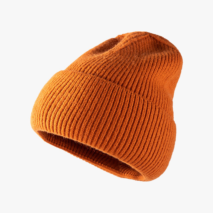 Thermal Solid Knit Hat 