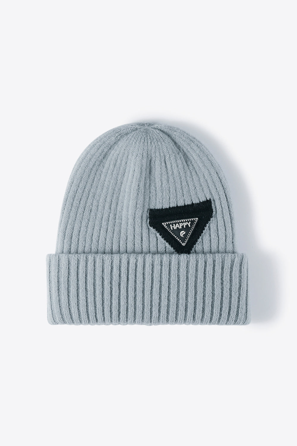 HAPPY Contrast Beanie 