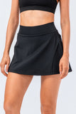 High Waist Pleated Active Skirt 