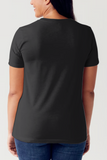 Simply Love Full Size SPOOKY CLUB Short Sleeve Tubular T-Shirt 