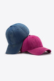 Distressed Adjustable Baseball Cap 