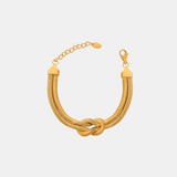 Titanium Steel Knot Bracelet 