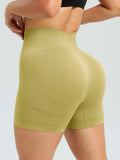 High Waist Active Shorts 