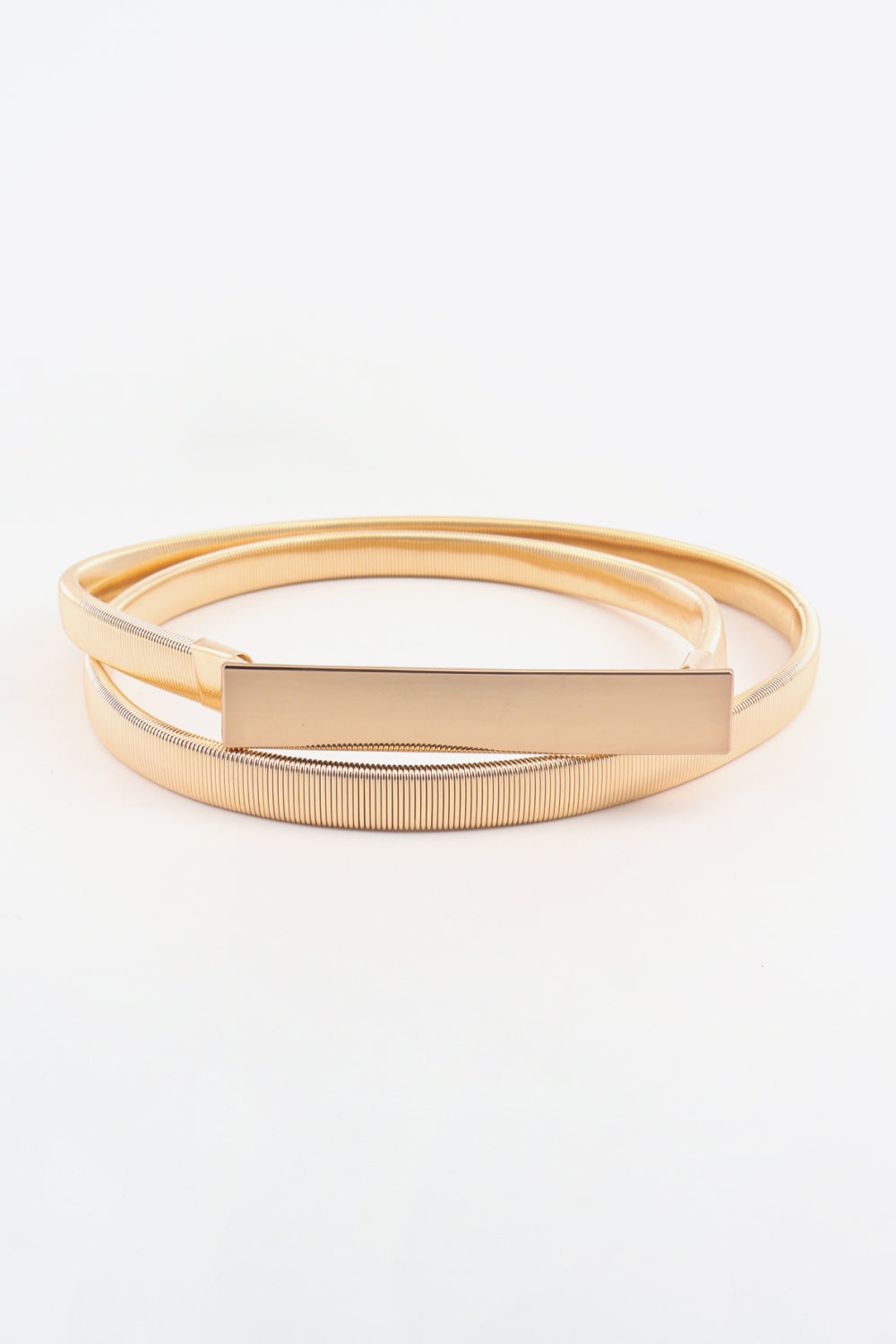 Elastic Iron Skinny Belt 