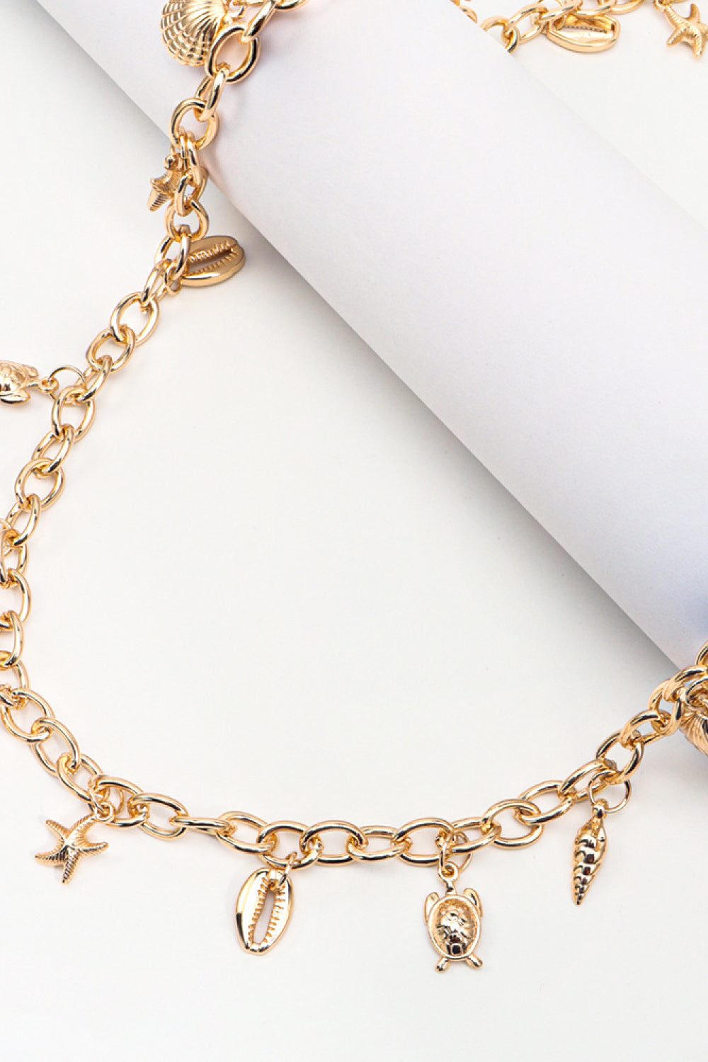 Ocean Element Charm Chain Belt 