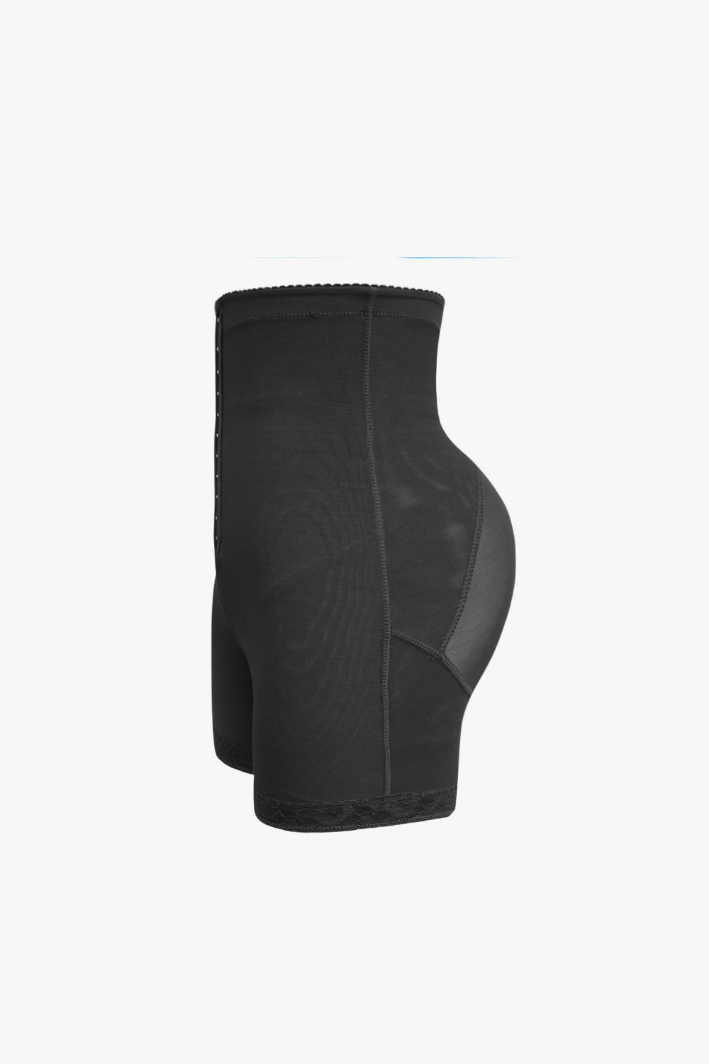Full Size Hook-and-Eye Shaping Shorts 