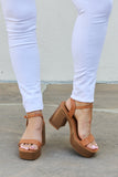 Weeboo Feel It Platform Heel Sandals 