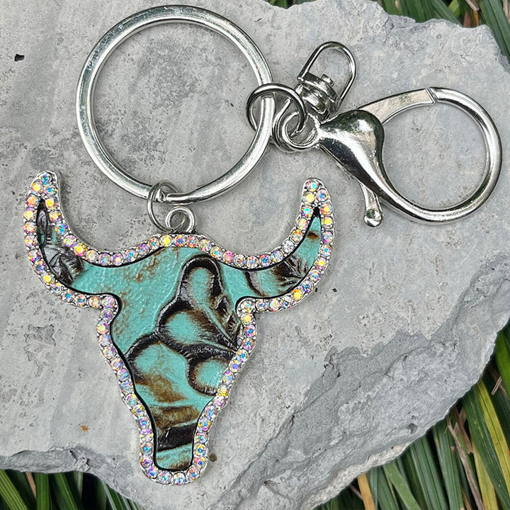 Bull Shape Key Chain 