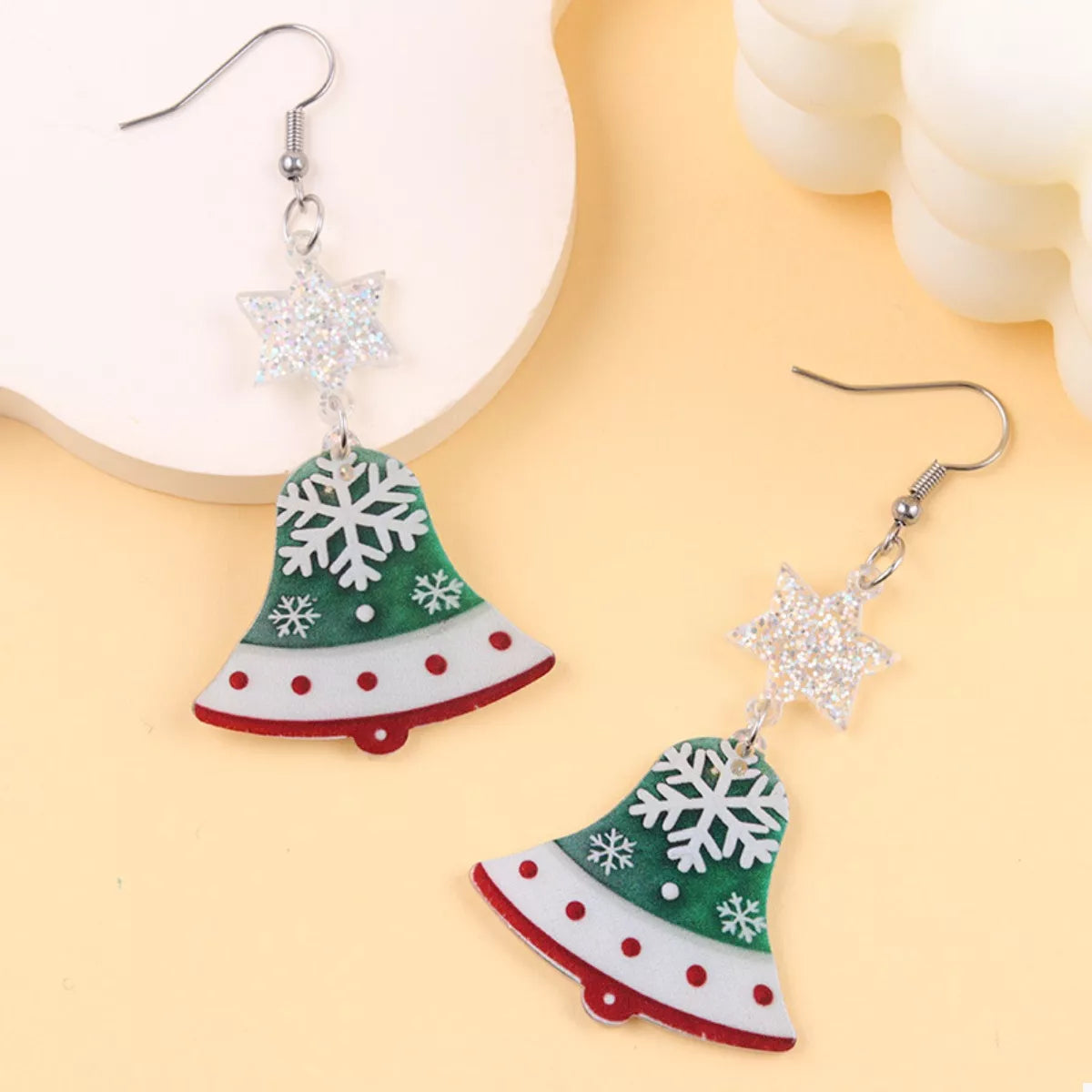 Christmas Theme Drop Earrings 