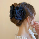 Flower Acrylic Hair Claw Clip 