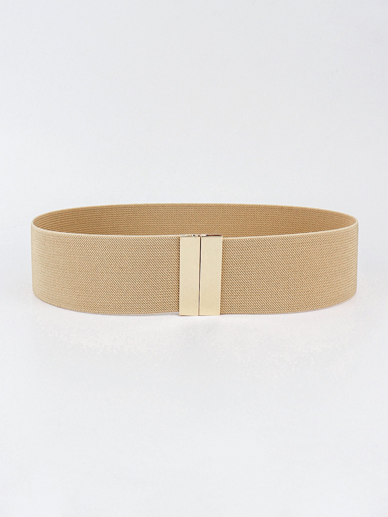 Alloy Buckle Elastic Belt 