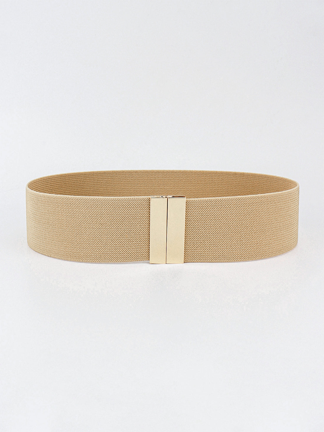 Alloy Buckle Elastic Belt 