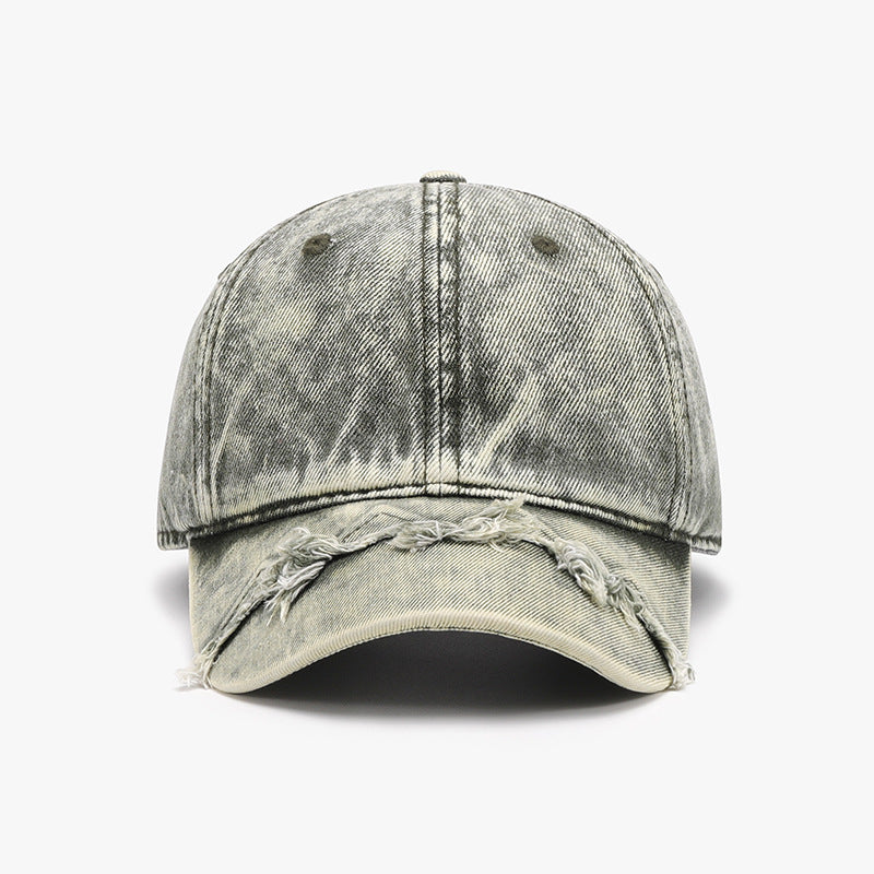 Fringe Adjustable Cotton Baseball Cap 
