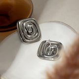 Stainless Steel Stud Earrings 