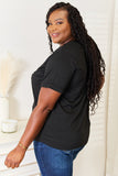 Simply Love WIFE MOM BOSS Leopard Graphic T-Shirt 