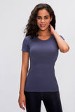 Millennia Round Neck Short Sleeve Active T-Shirt 
