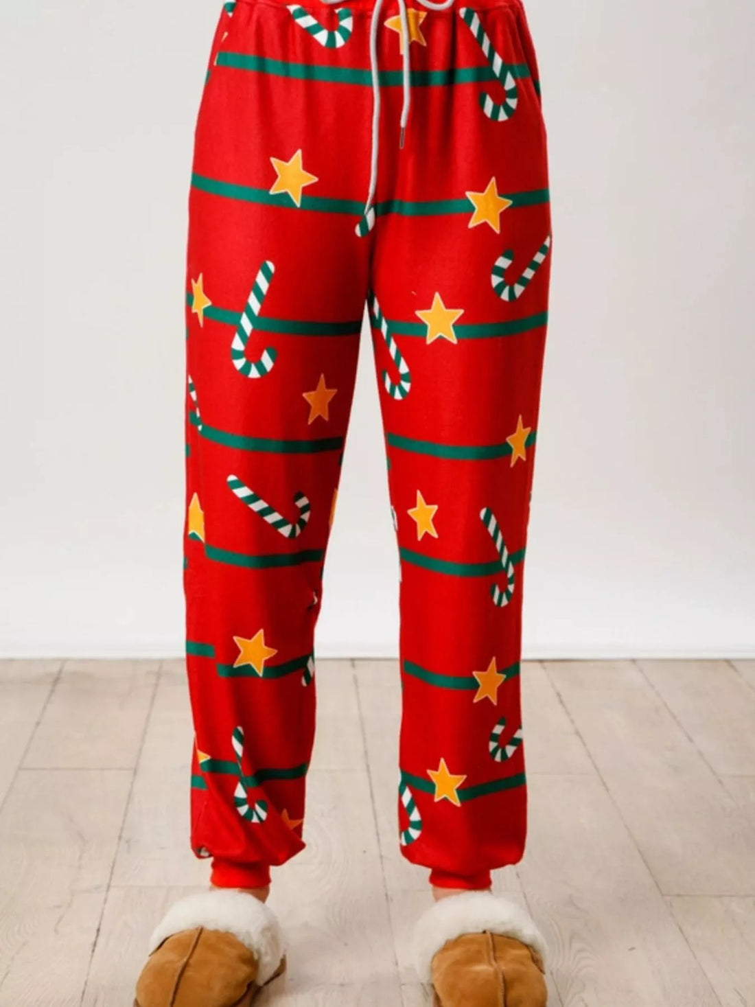 Christmas Long Sleeve Top and Pants Lounge Set Lingerie & Nightwear