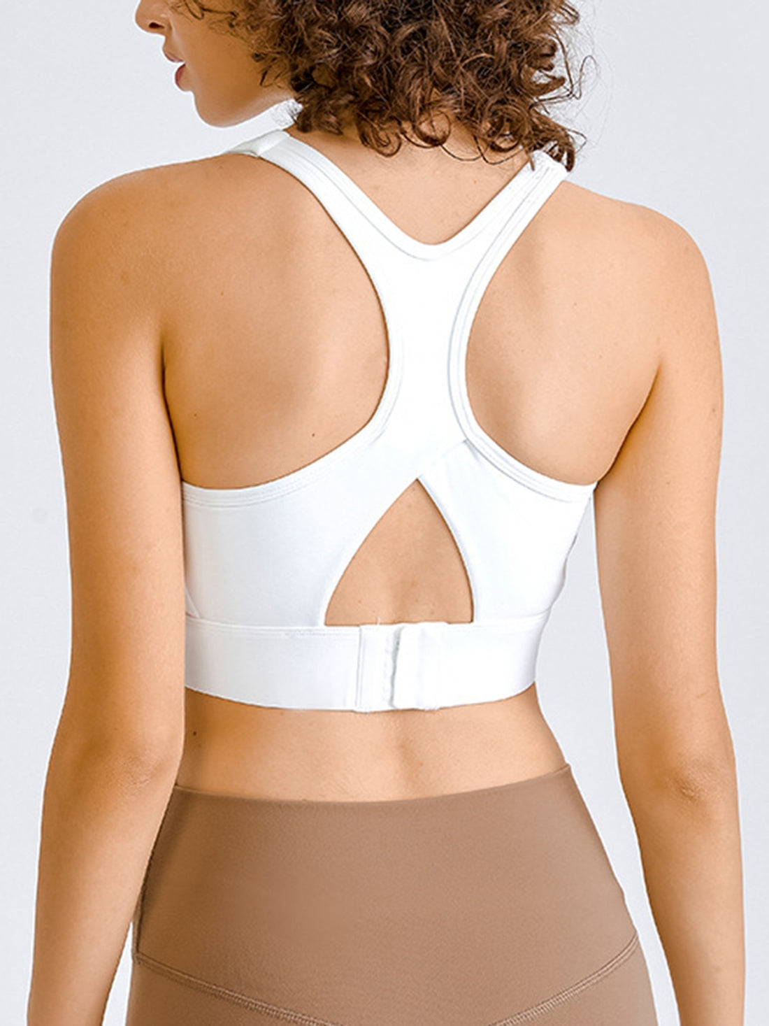 Millennia Double Take Square Neck Racerback Cropped Tank 