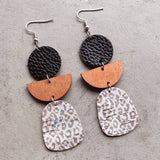 Geometrical Shape Dangle Earrings 