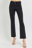 RISEN Full Size High Rise Wide Waistband Ankle Bootcut Jeans 