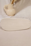 Elk Furry PVC Flat Slippers 