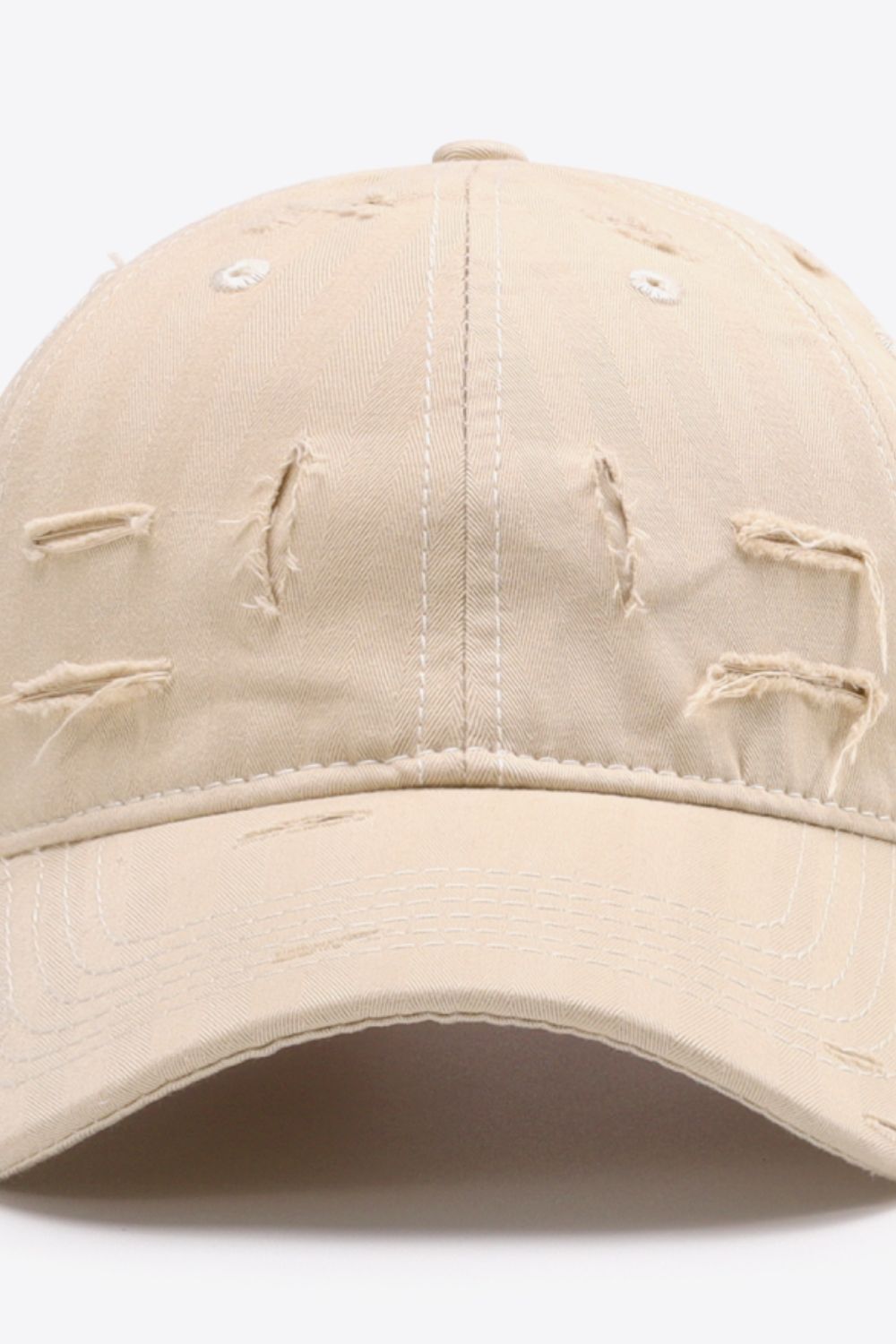 Distressed Adjustable Baseball Cap 