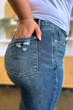 Judy Blue Full Size Tummy Control High Waist Slim Jeans 