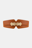 Alloy Buckle Elastic Belt 