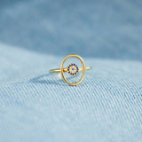 925 Sterling Silver Evil Eye Ring 