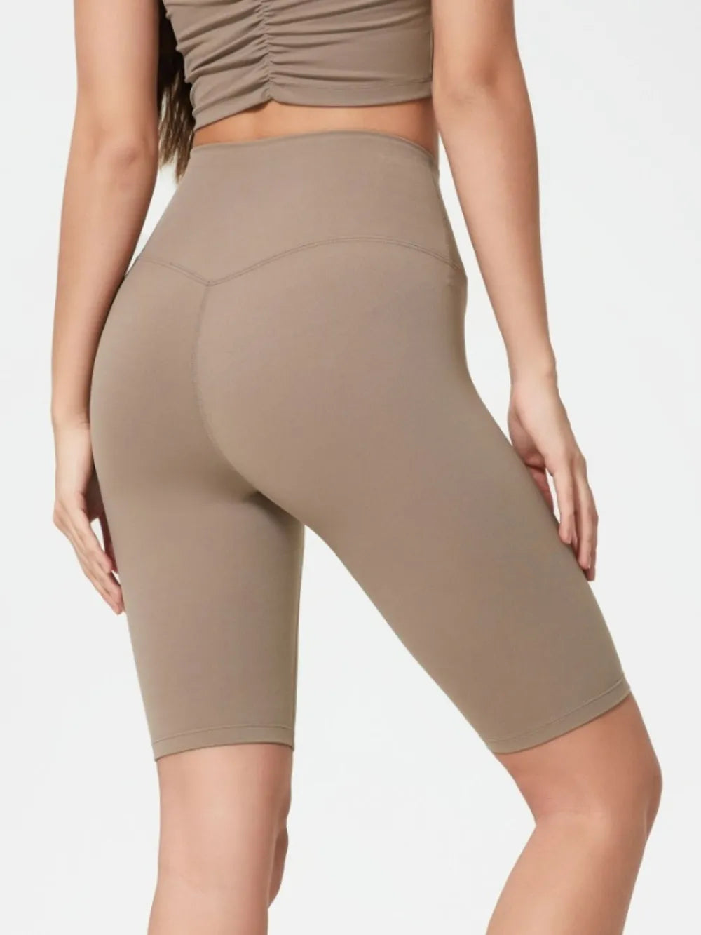 Millennia High Rise Wide Waistband Active Shorts 