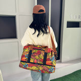 Canvas Printed Travel Bag 