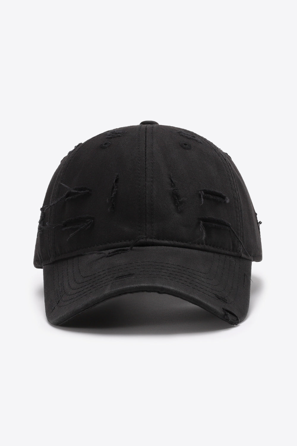 Distressed Adjustable Baseball Cap 