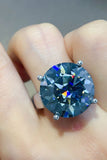 20 Carat Moissanite 925 Sterling Silver Ring Accessories