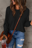 Double Take Full Size Round Neck Long Sleeve T-Shirt 