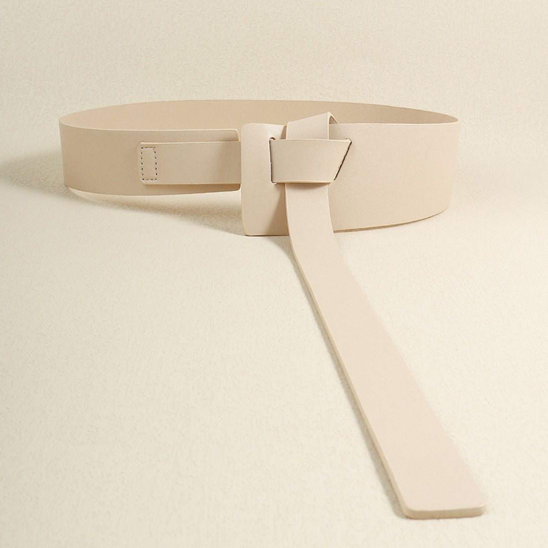 Knot Detail PU Belt 