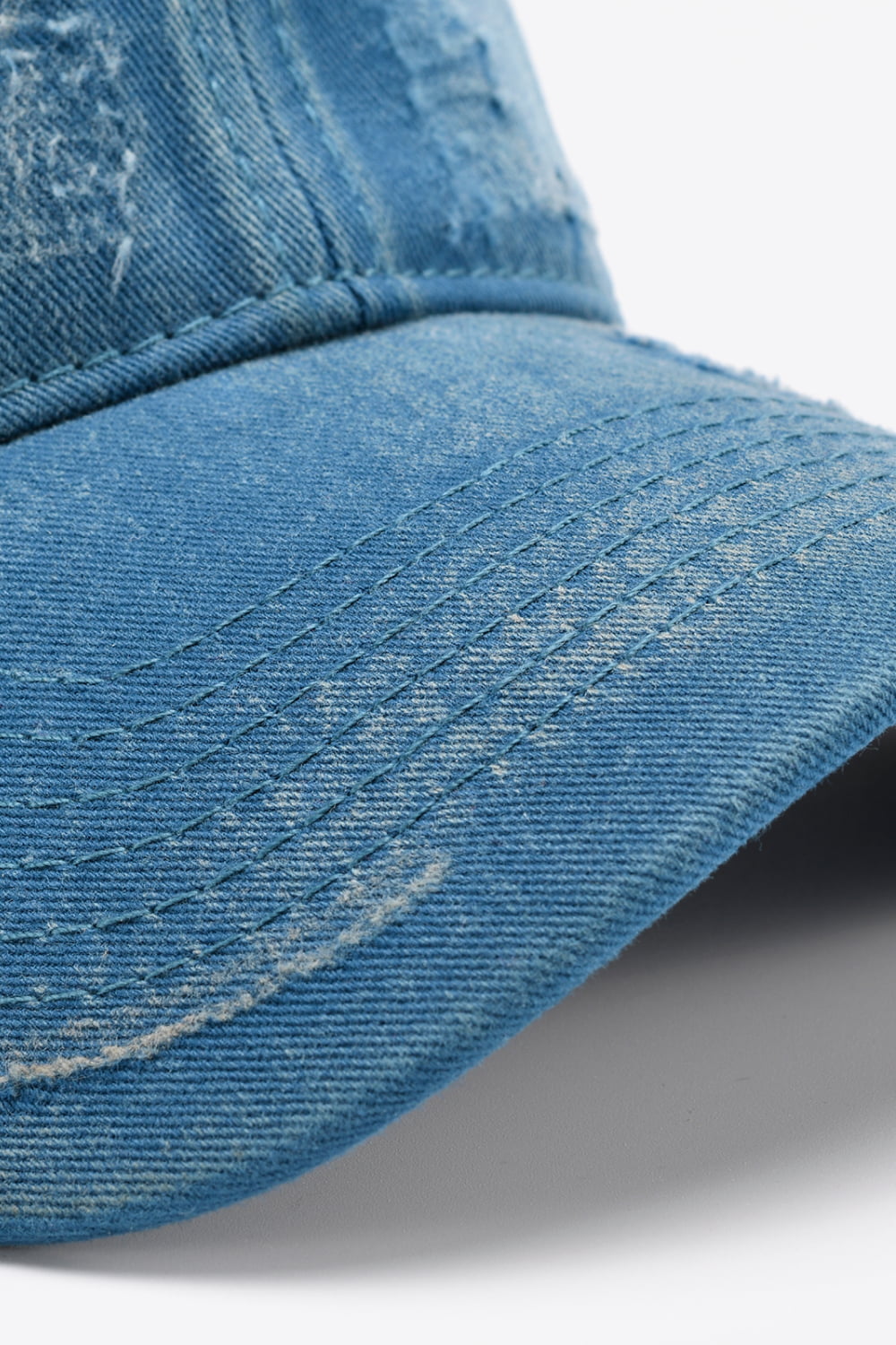 Distressed Adjustable Baseball Cap 