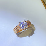 1.5 Carat 925 Sterling Silver Moissanite Ring 