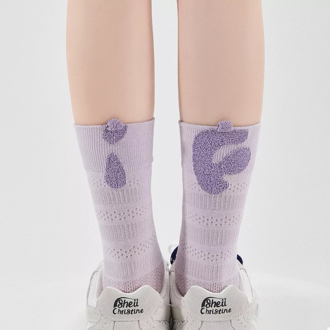 Breathable Letter Crew Socks Lingerie & Nightwear