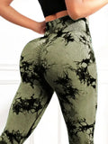 Tie-Dye High Waist Active Leggings 