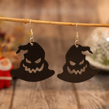 PU Leather Hat Shape Earrings 