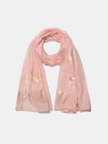 Ginkgo Leaf Polyester Scarf 